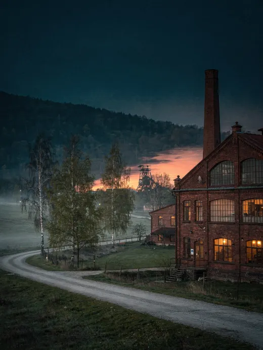 Landscape of the region Silesia