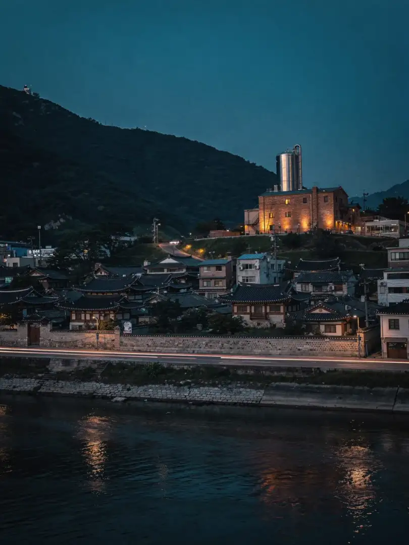 Landschaft der Region Seoul