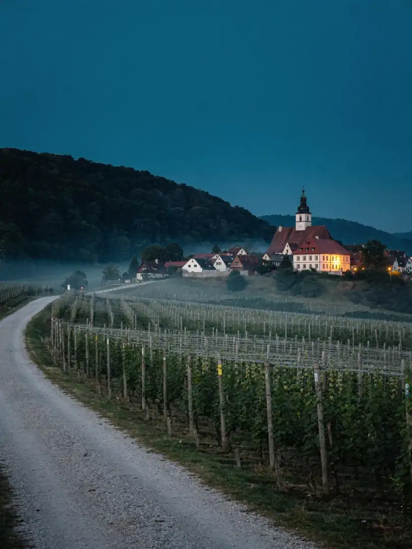 Landscape of the region Spalt & Franconian Lake District