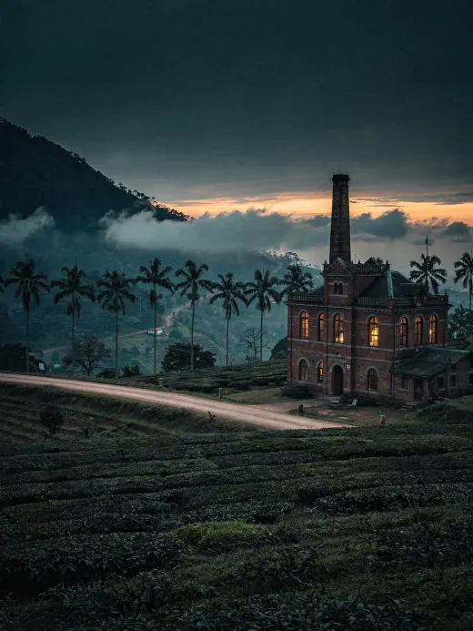 Landscape of the region Sri Lanka