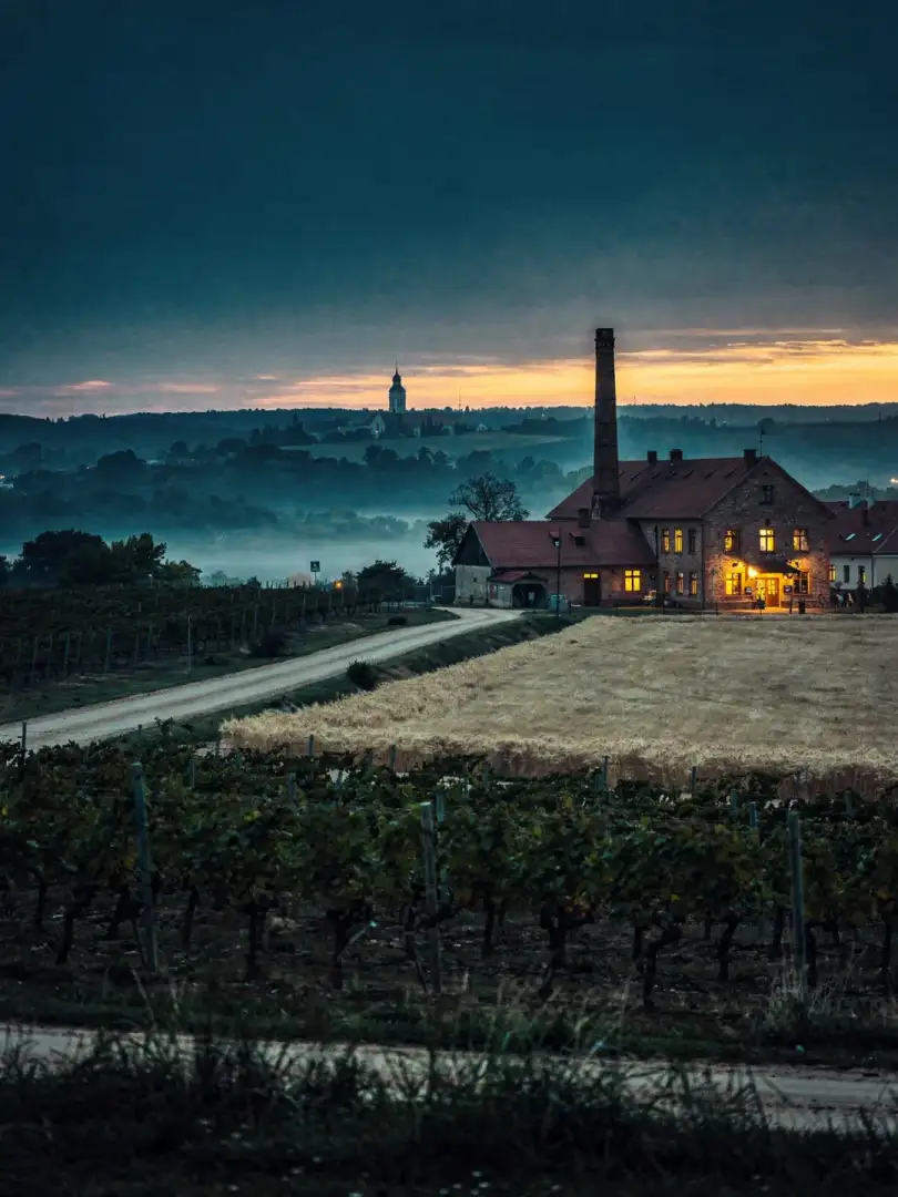 Landscape of the region South Moravia & Brno