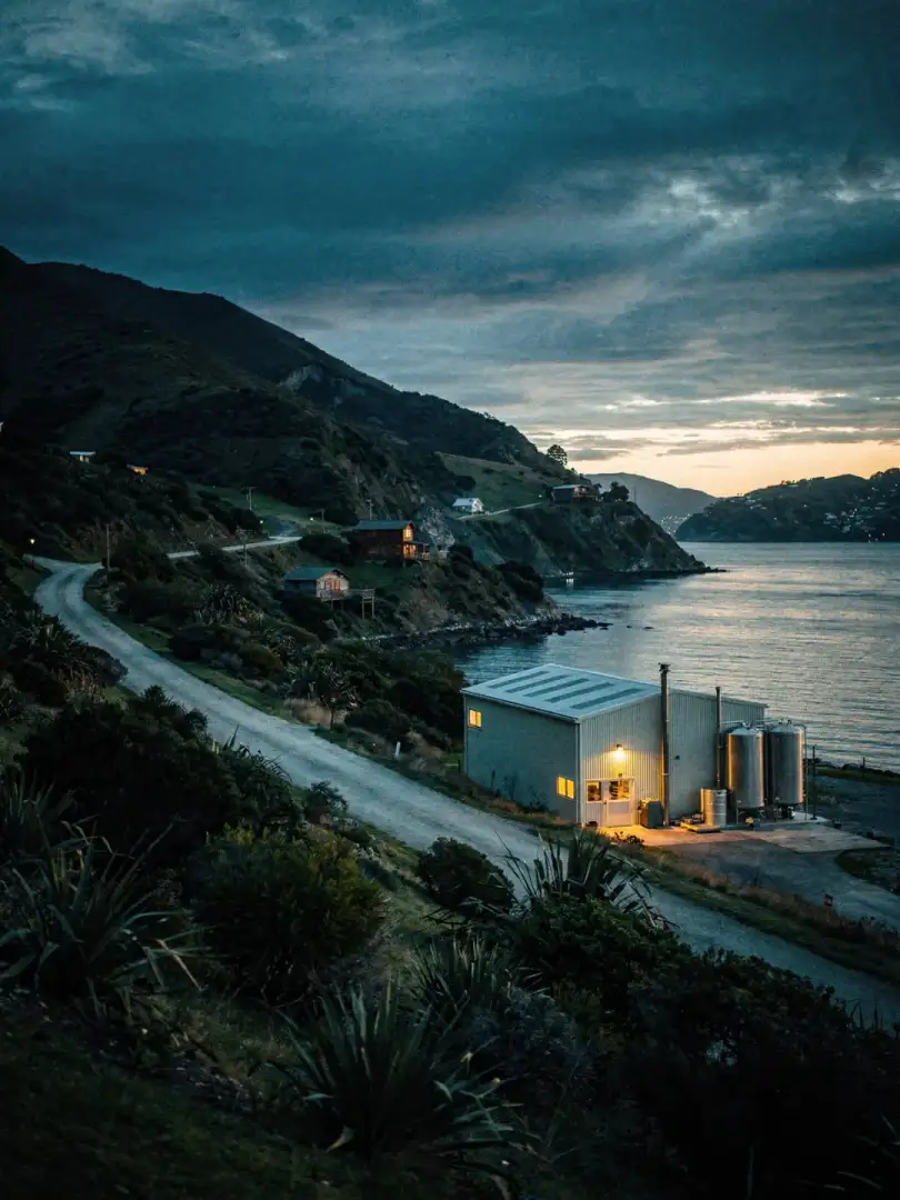 Landschaft der Region Wellington