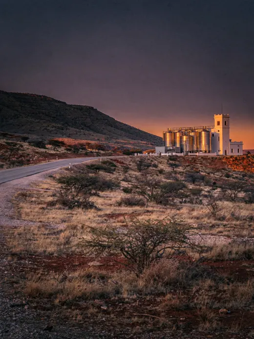 Landscape of the region Windhoek & Swakopmund
