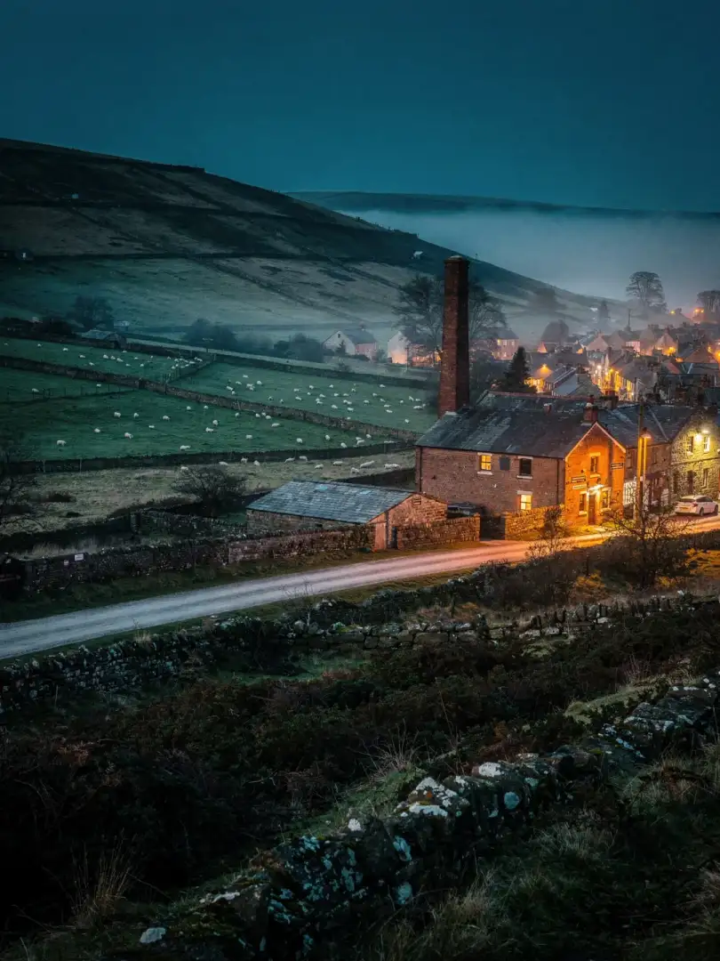 Landscape of the region Yorkshire