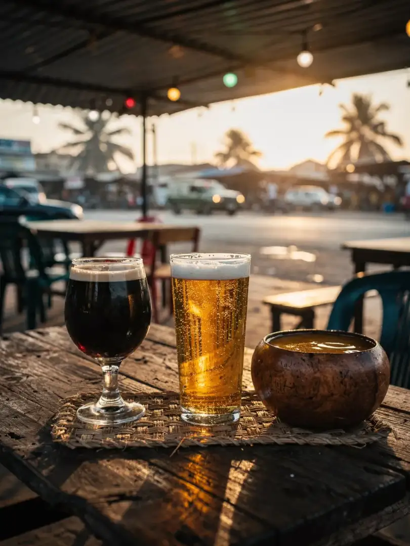 Tasting in the region Lagos & West Africa