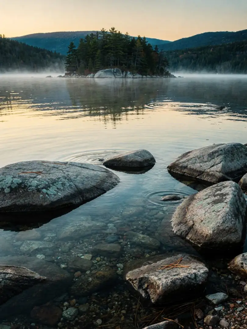 Wasser & Boden in der Region Maine