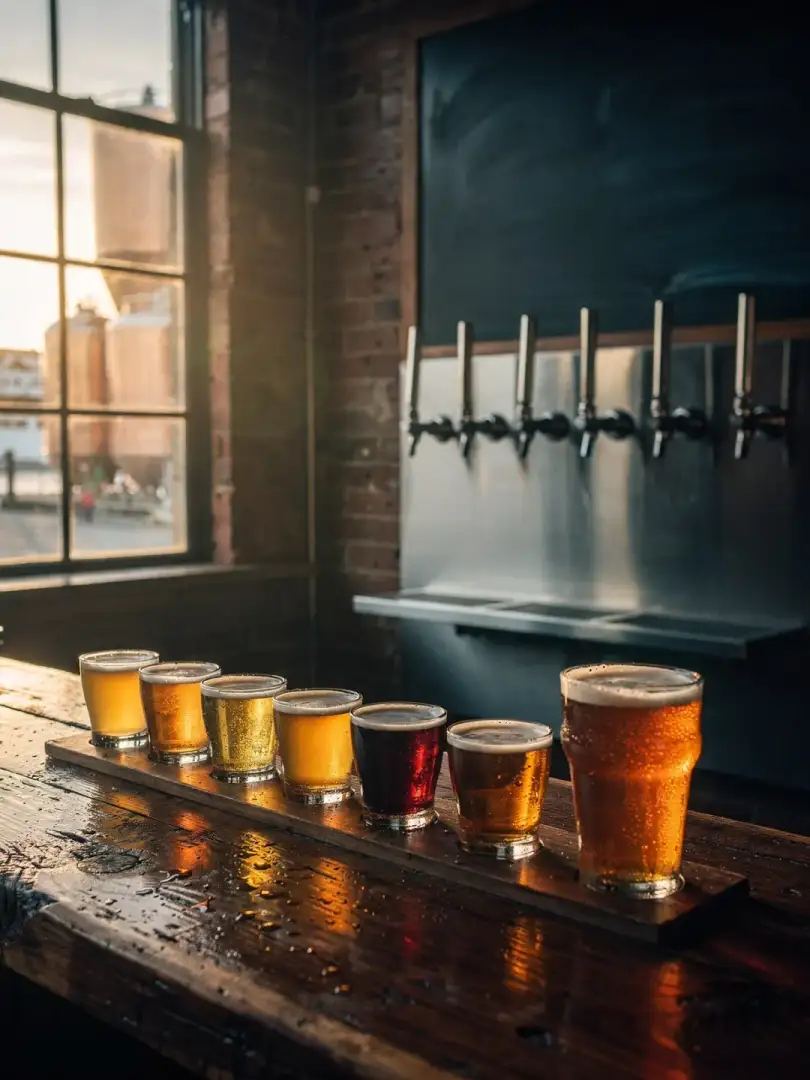 Tasting in the region Maine