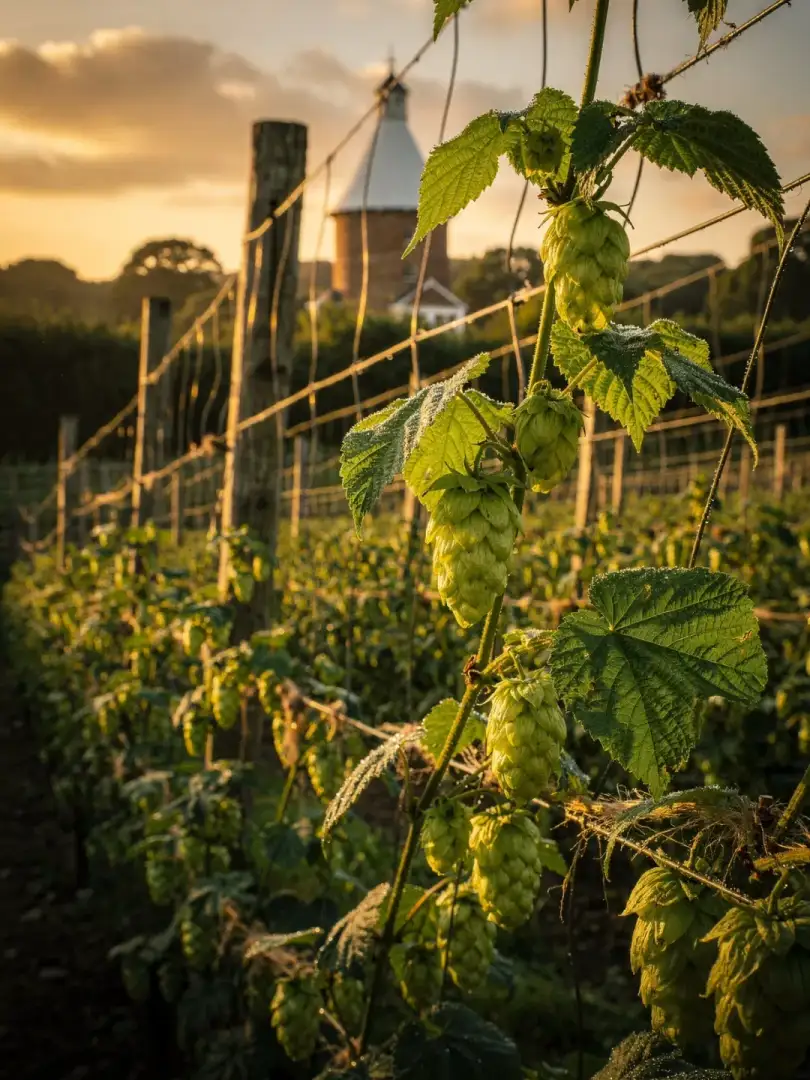 Hopfen in der Region Manchester & der Nordwesten