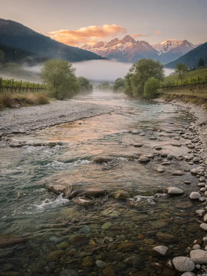 Water & Soil in the region Northern California