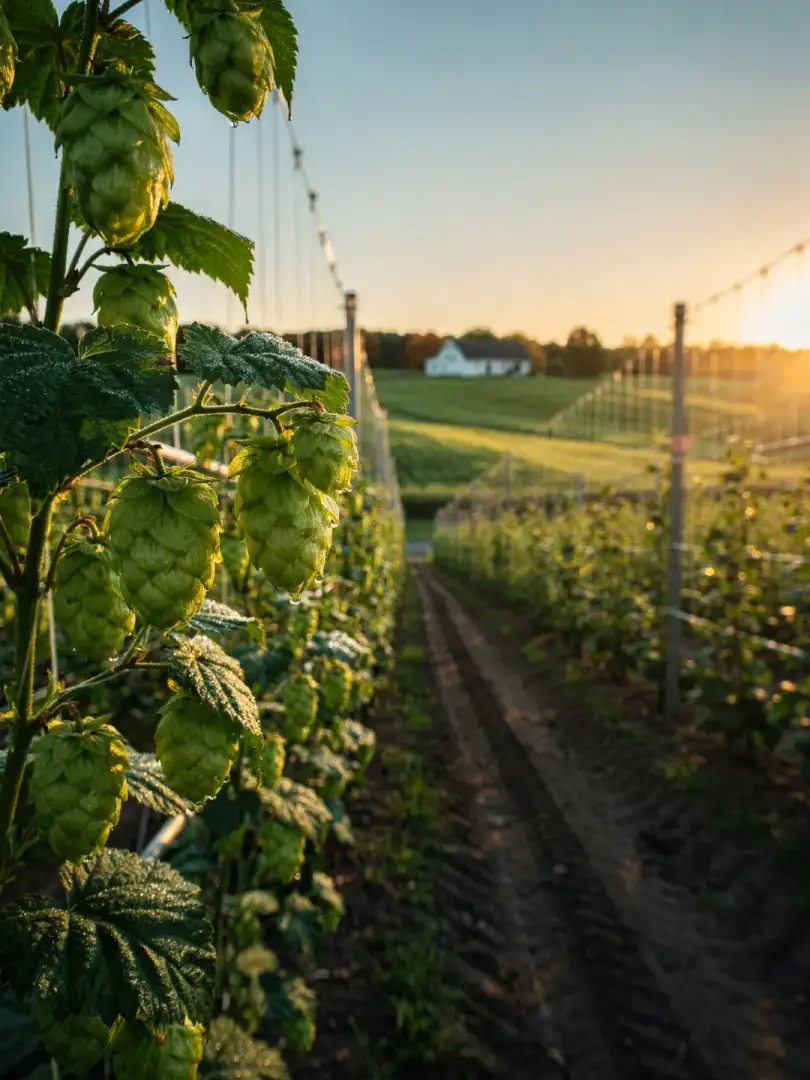 Hopfen in der Region Ontario