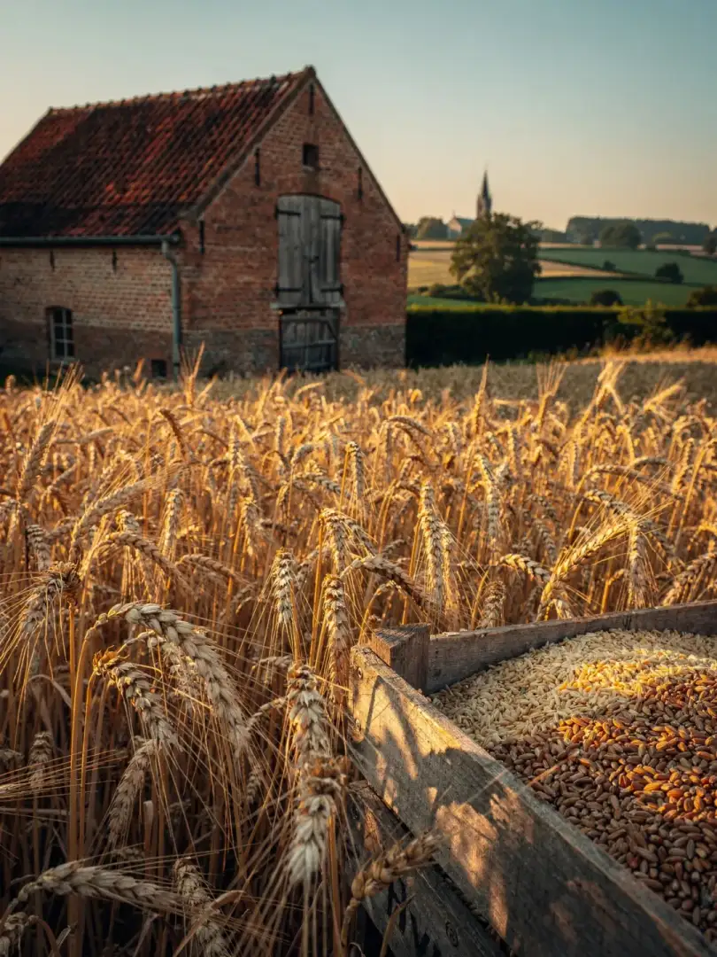 Malz & Getreide in der Region Pajottenland & Senne-Tal