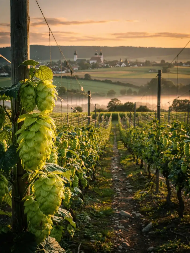 Hops in the region Passau & Bavarian Forest