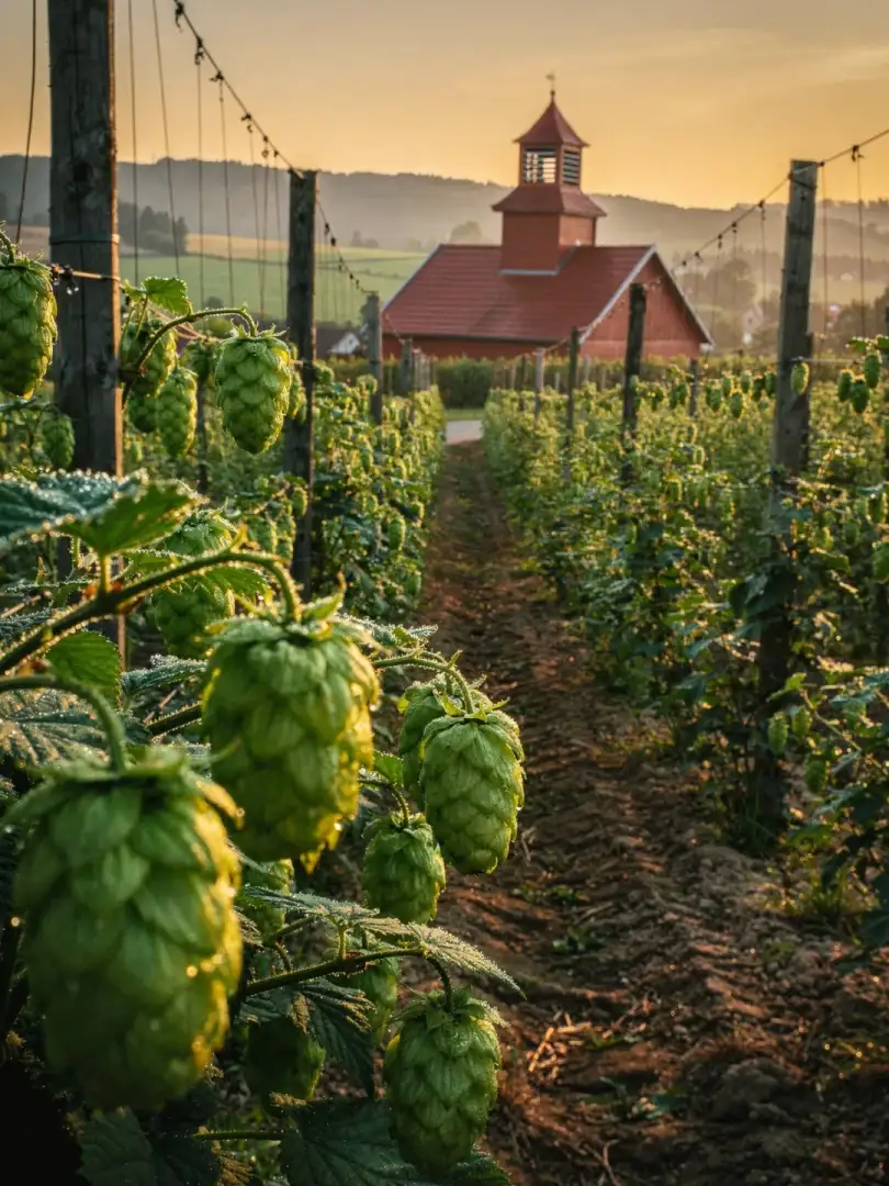 Hops in the region Pilsen