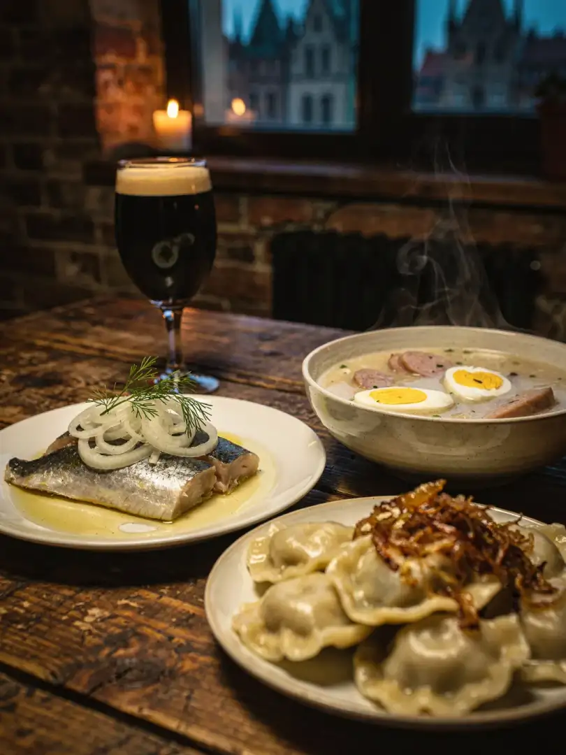 Essen & Bierkultur in der Region Pommern & Danzig