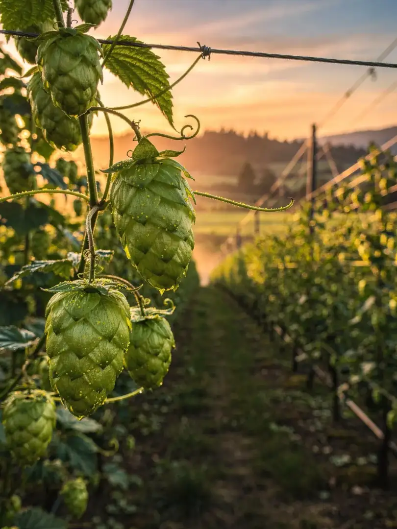 Hops in the region San Francisco Bay