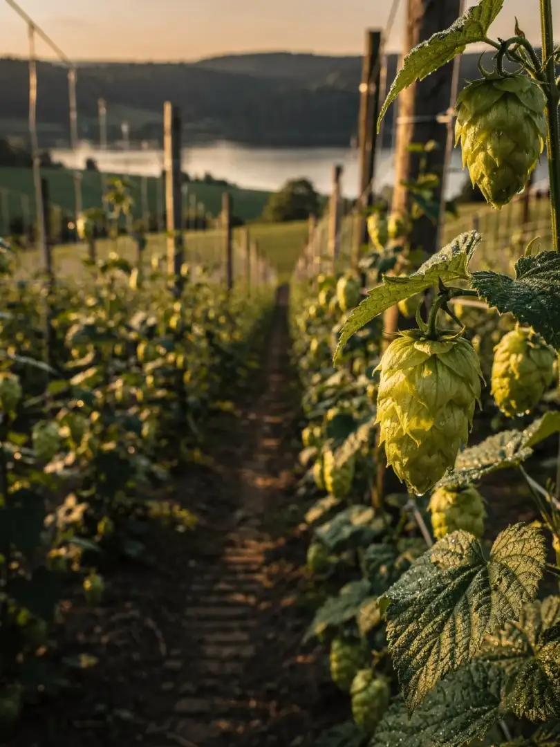 Hops in the region Black Forest