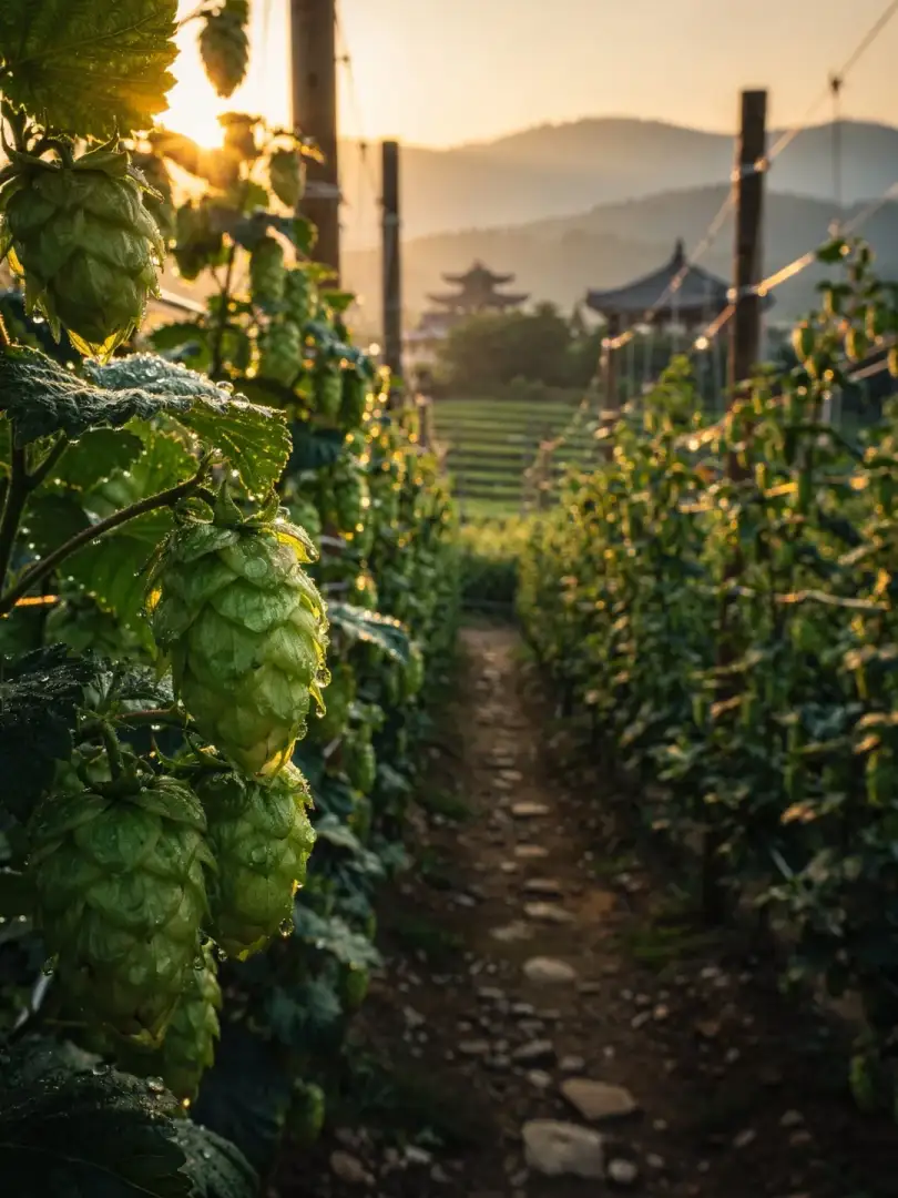 Hopfen in der Region Seoul