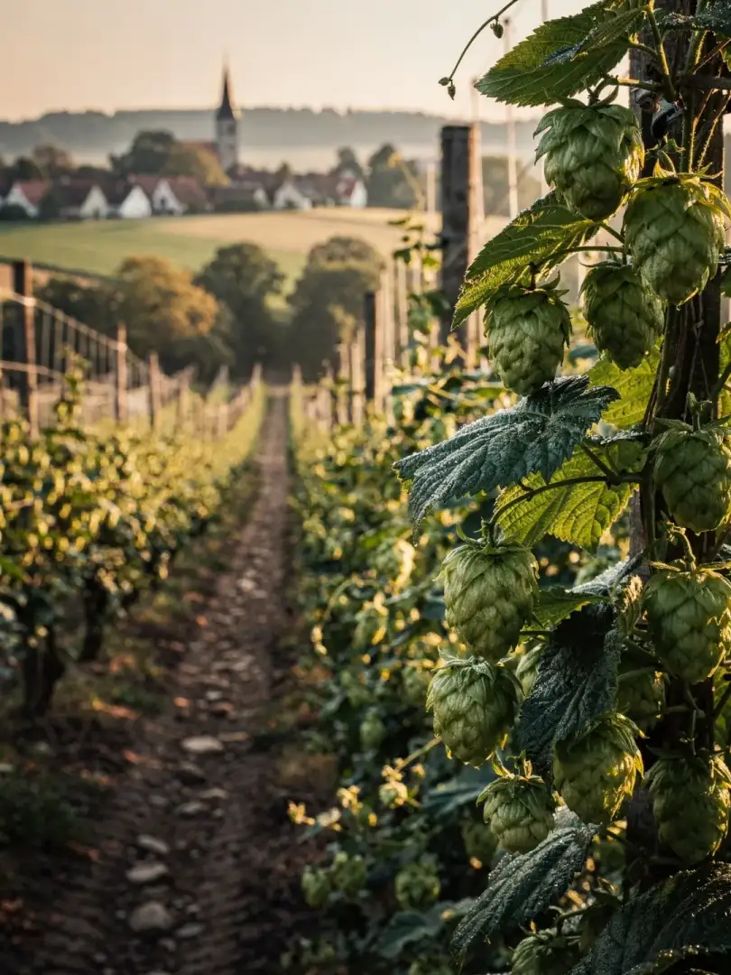 Hops in the region Spalt & Franconian Lake District