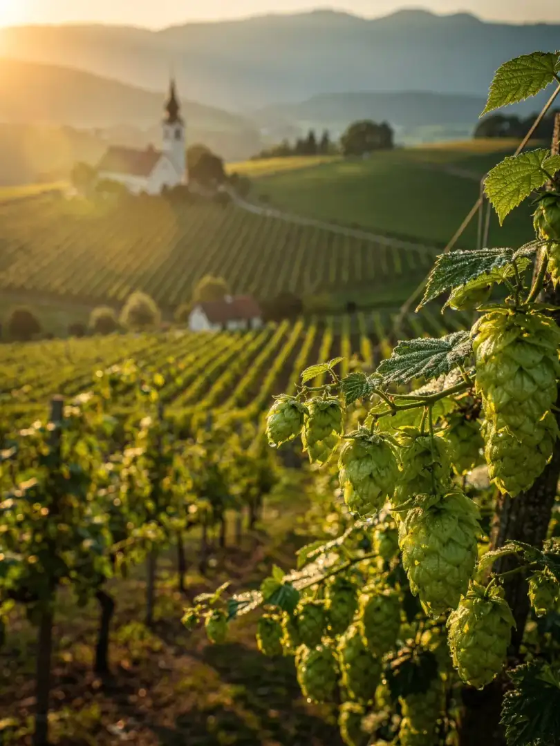 Hopfen in der Region Steiermark & Kärnten