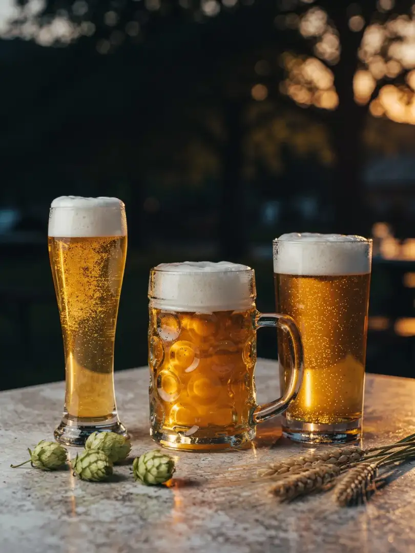 Pils, Helles, Export: the difference