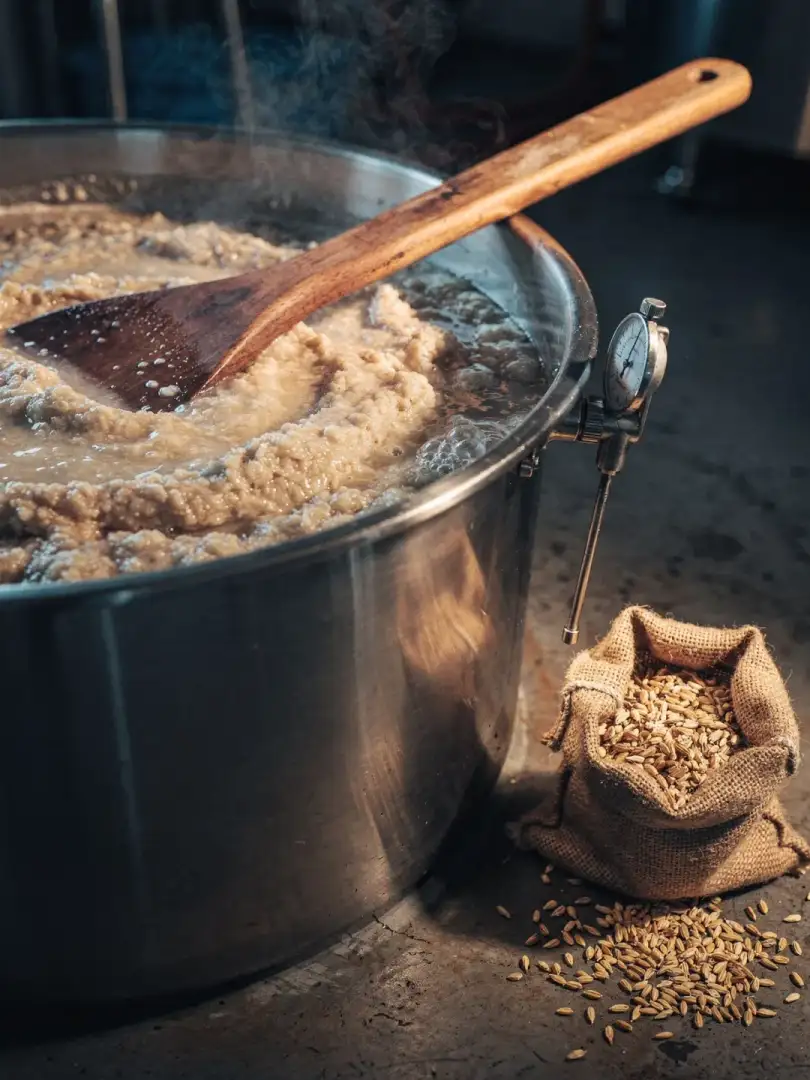 Schroten und Maischen: Rasten, Enzyme, Infusion, Dekoktion