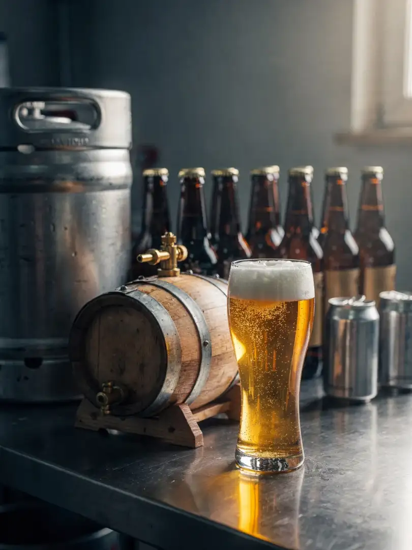 Fass, Flasche, Dose: Wie wird Bier abgefüllt?