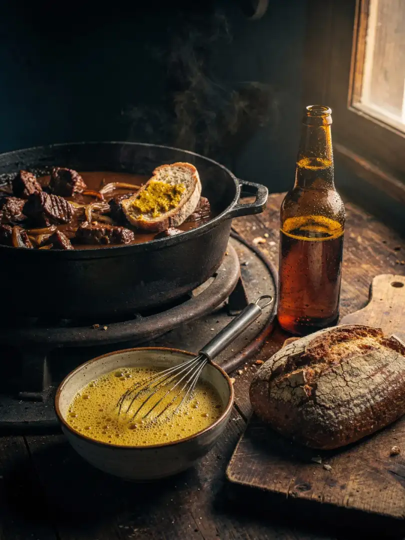 Kochen mit Bier: Schmoren, Backen, Bierteig