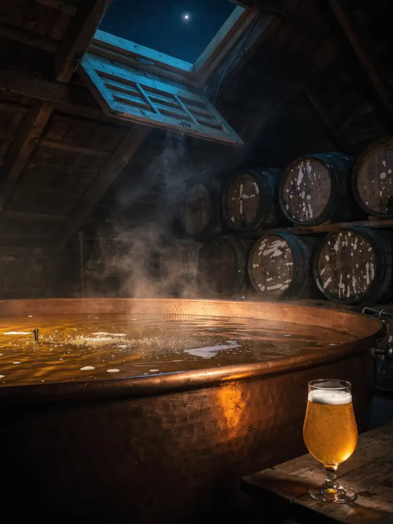 Spontangärung: Lambic, Koelschip und Brettanomyces