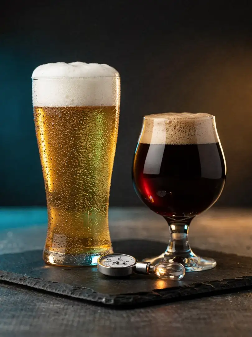 Drink beer ice cold? Finding the right serving temperature