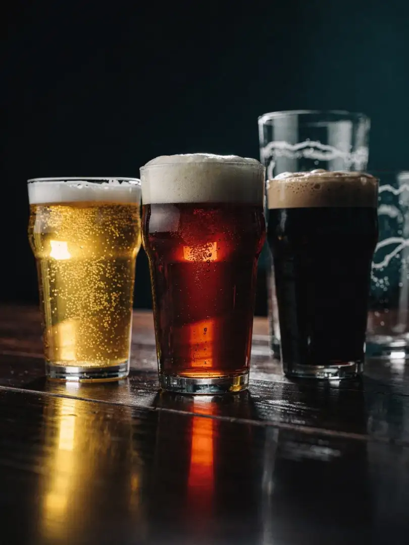 Color, clarity, and foam in beer