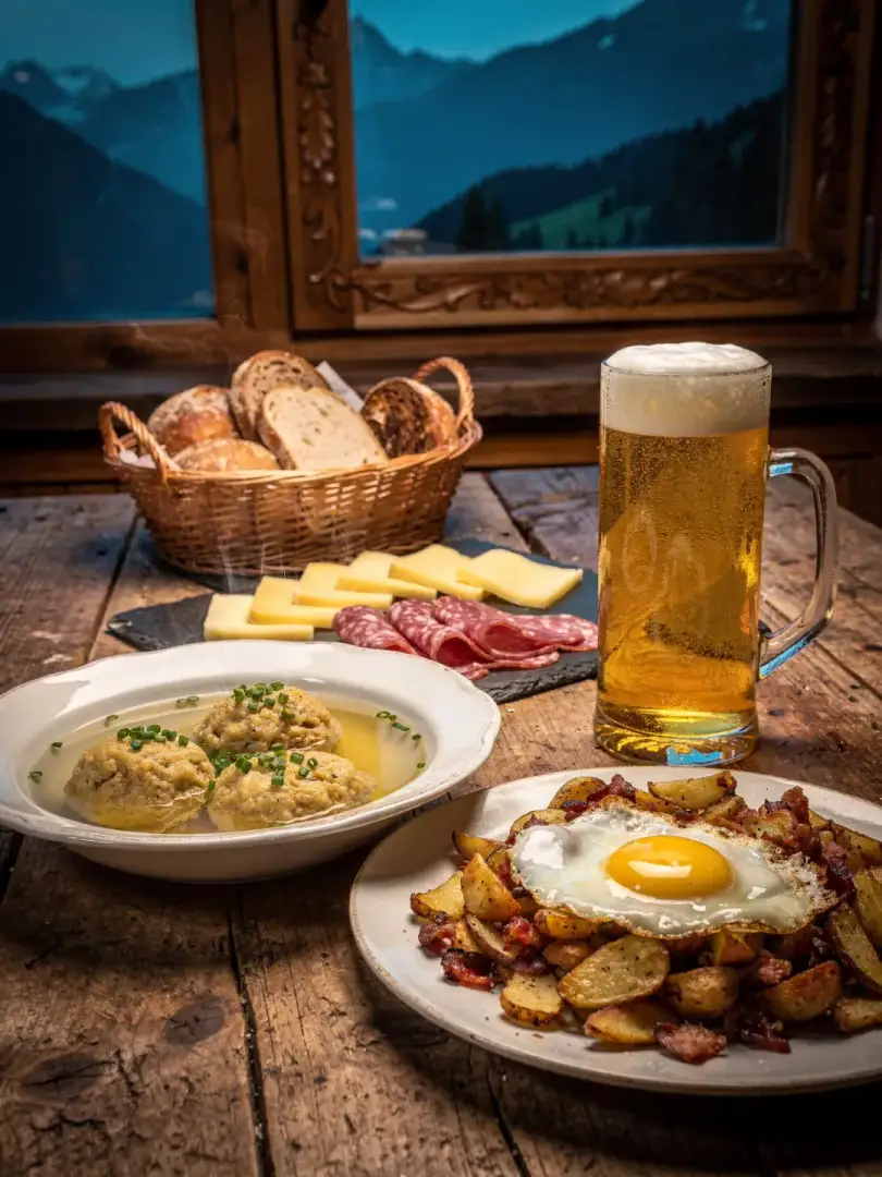 Essen & Bierkultur in der Region Tirol & Vorarlberg