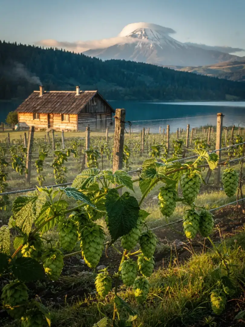 Hopfen in der Region Valdivia & Seengebiet