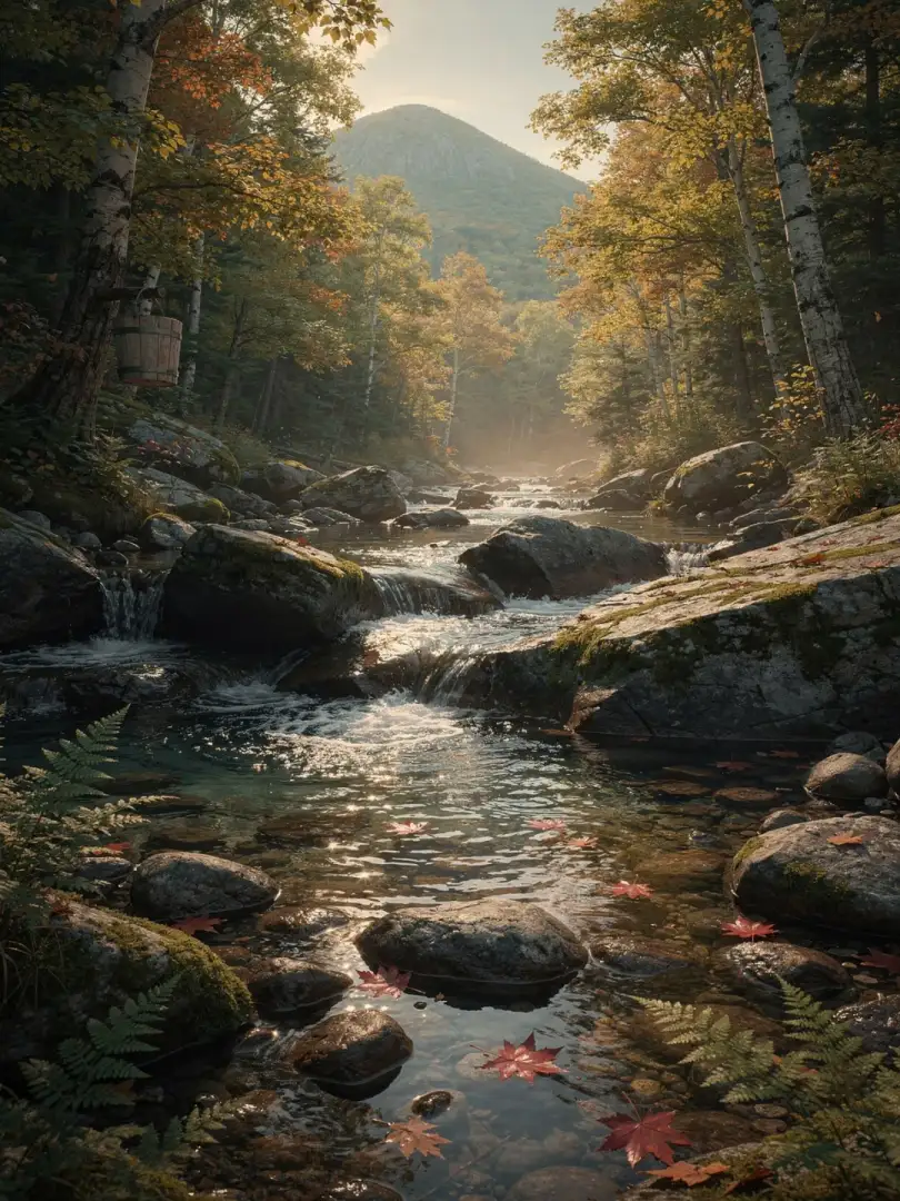 Wasser & Boden in der Region Vermont