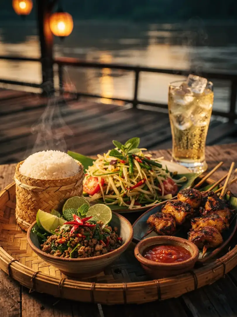 Essen & Bierkultur in der Region Vientiane & Laos