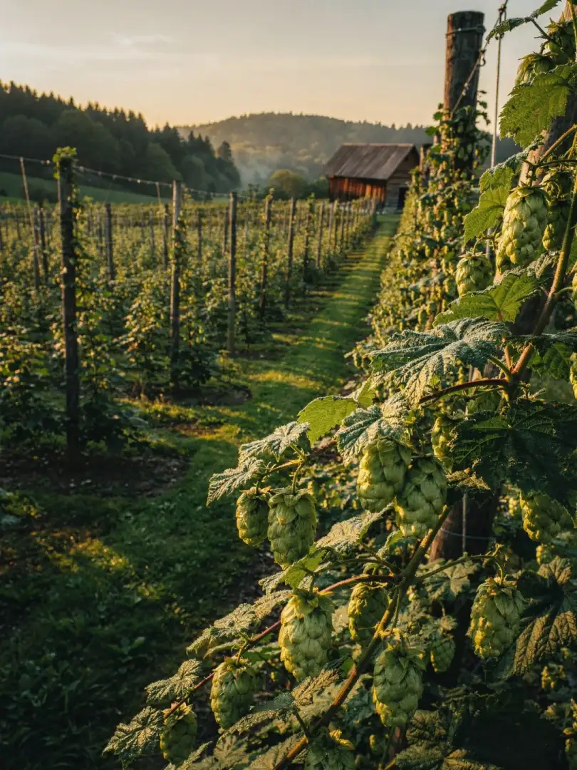 Hopfen in der Region Waldviertel