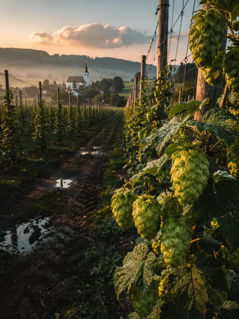 Hopfen in der Region Oberpfälzer Zoigl