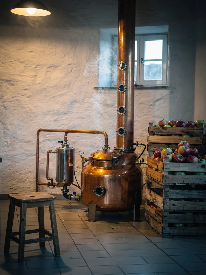 Distilling in the region Lake Constance (German shore)