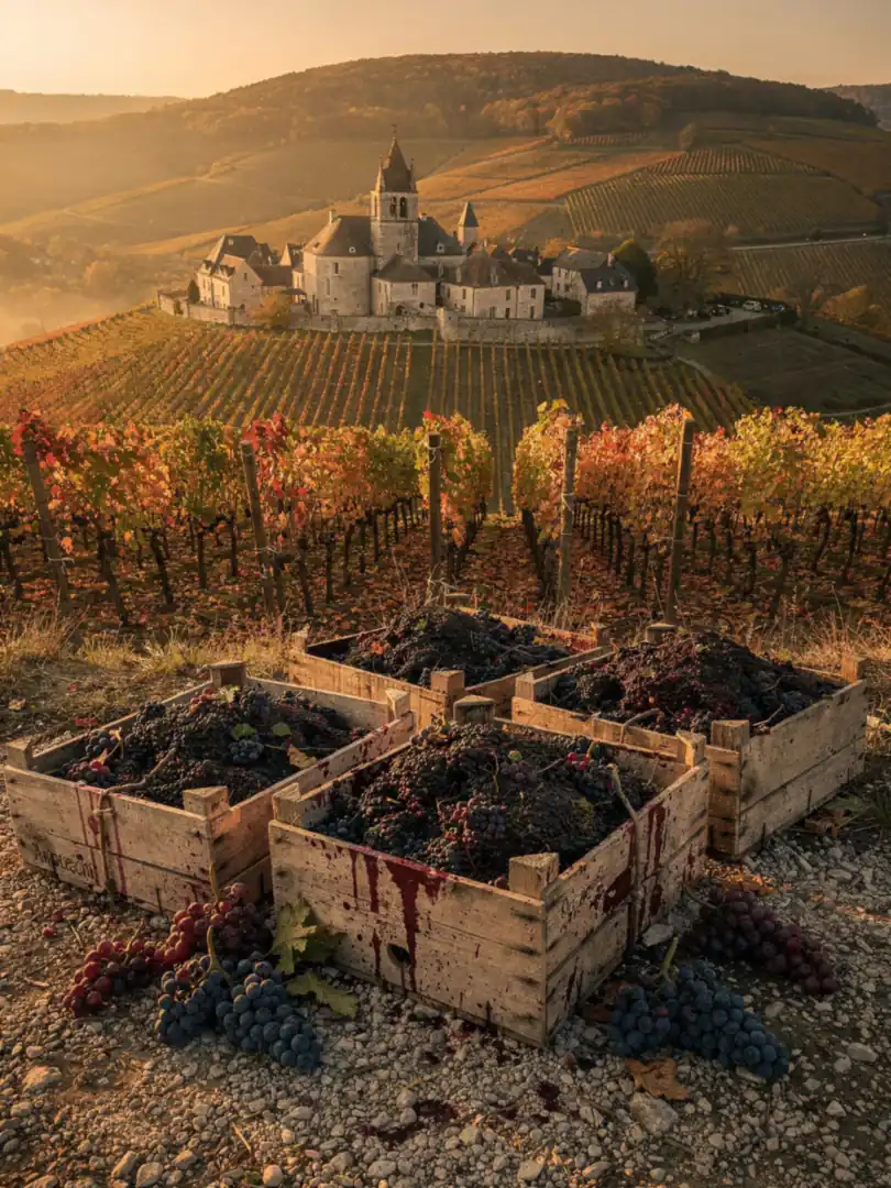 Frucht & Rohstoff in der Region Burgund, Champagne & Jura