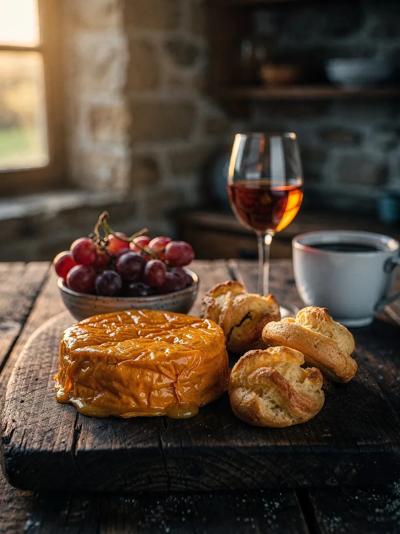 Essen & Brauchtum in der Region Burgund, Champagne & Jura