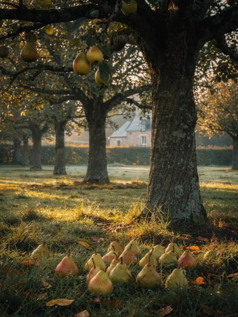 Fruit & Raw Material in the region Domfrontais & the Rest of Normandy