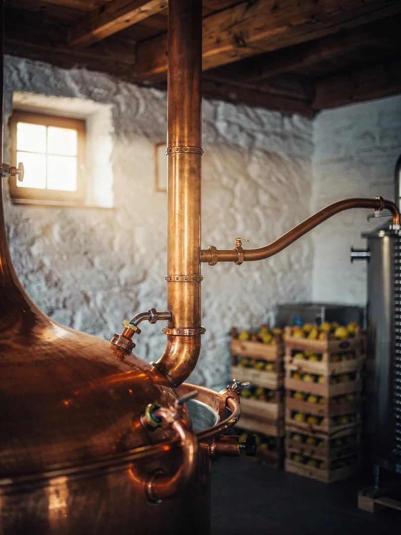 Distilling in the region South Tyrol's Unterland & Adige Valley