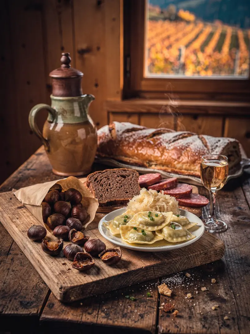 Essen & Brauchtum in der Region Südtiroler Unterland & Etschtal
