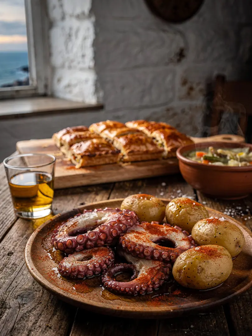 Essen & Brauchtum in der Region Galicien & Asturien