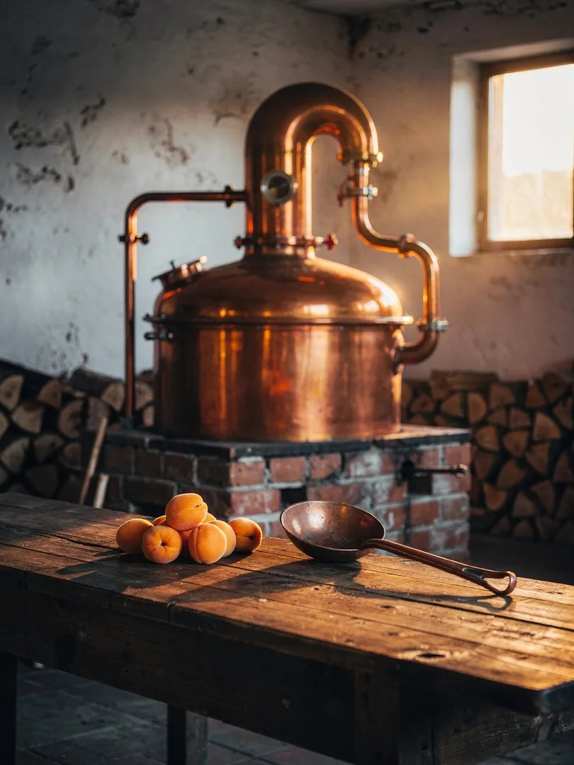 Distillation in the region Kecskemét & Gönc