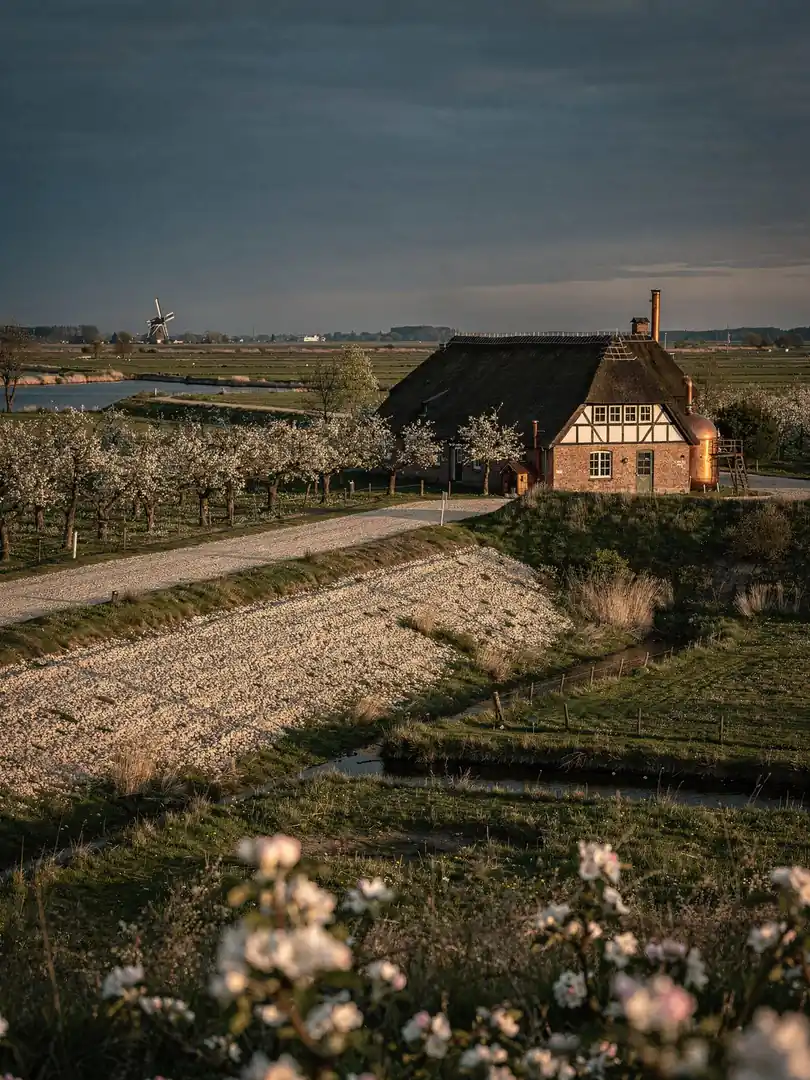 Landschaft der Region Altes Land & Norden