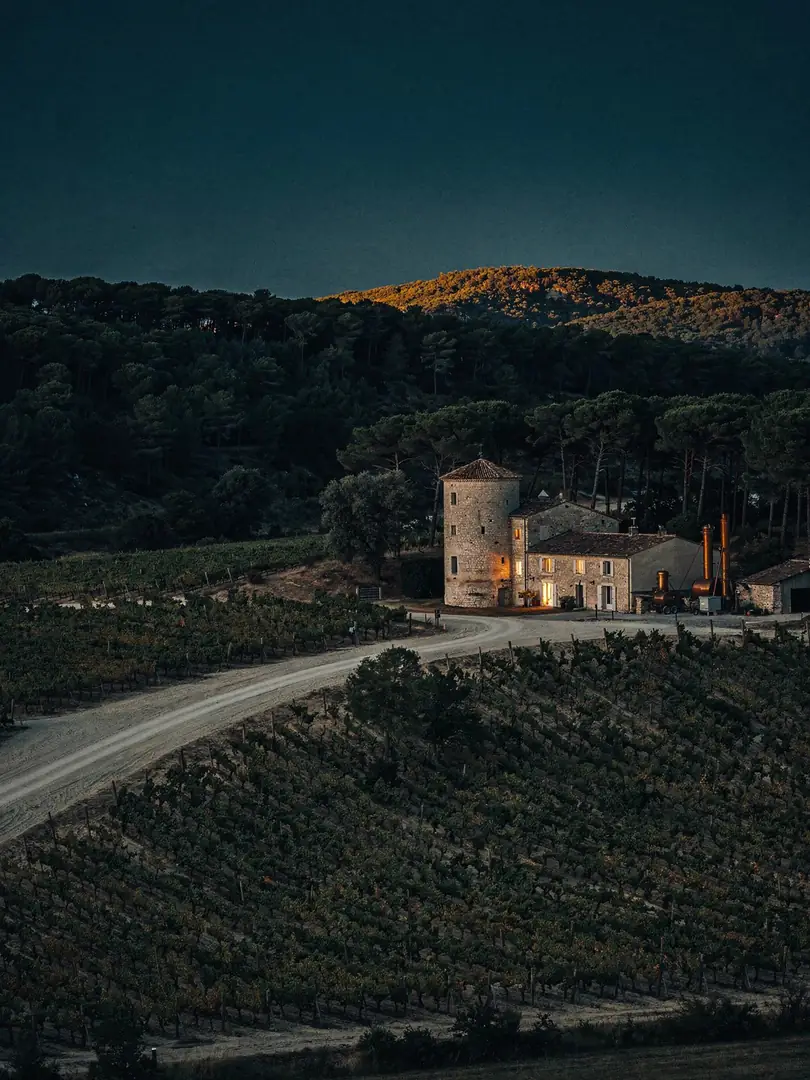 Landschaft der Region Bas-Armagnac