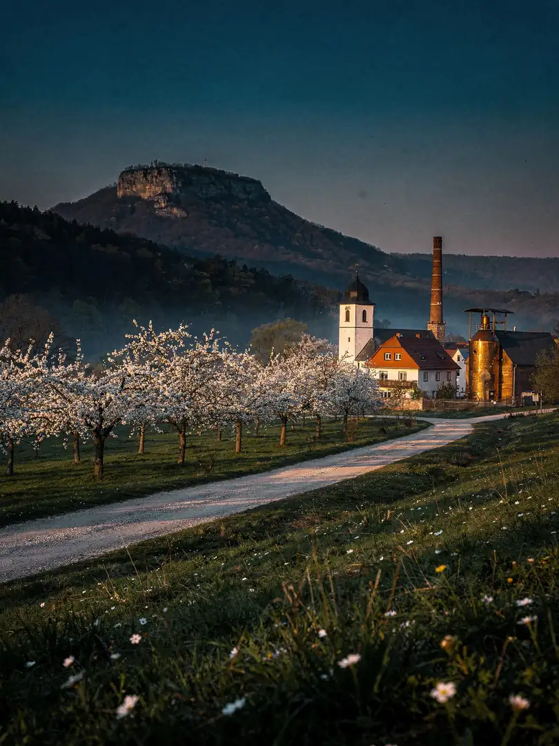 Landschaft der Region Fränkische Schweiz