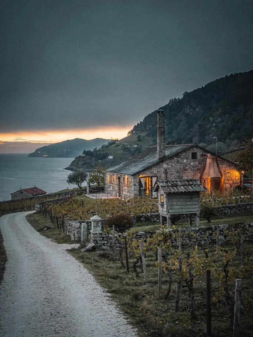 Landscape of the region Galicia & Asturias