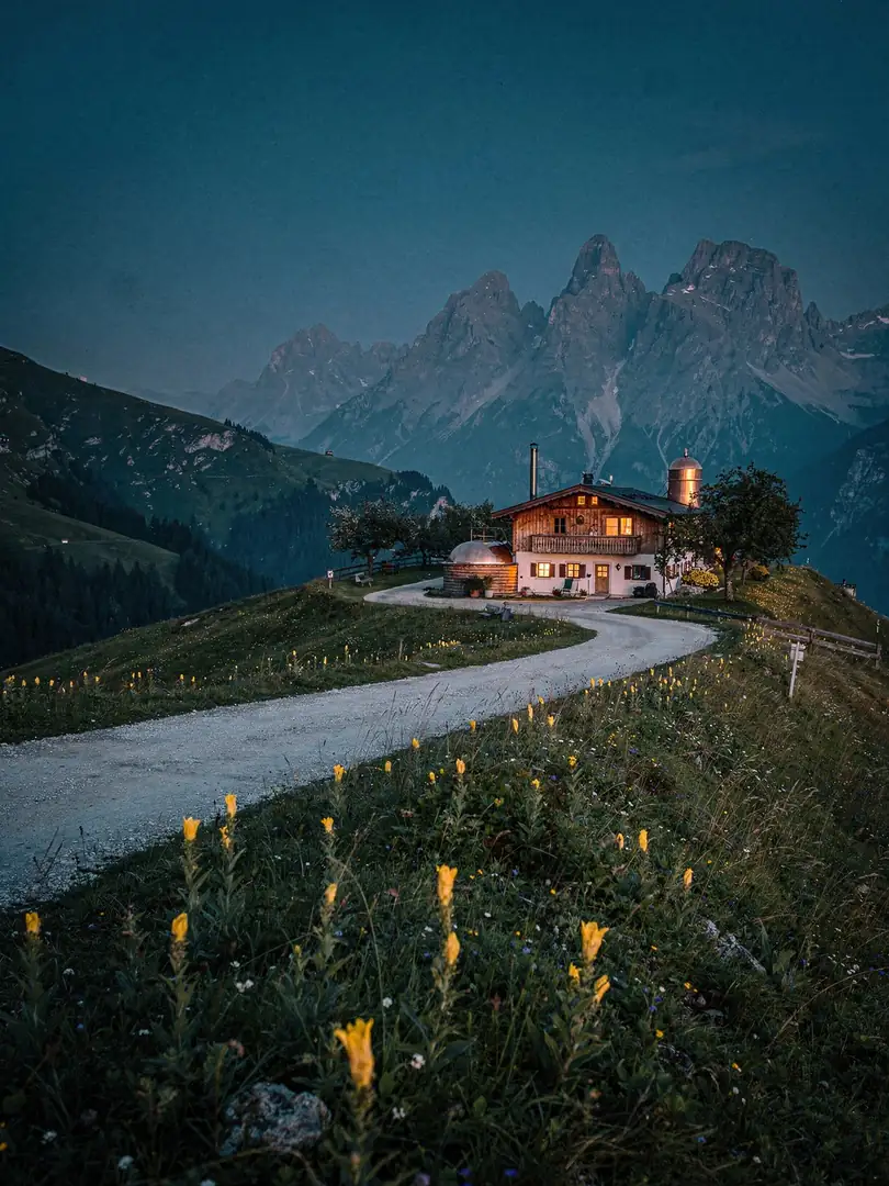 Landscape of the region Upper Bavaria & Berchtesgaden