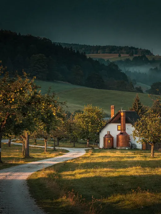Landschaft der Region Oberösterreich